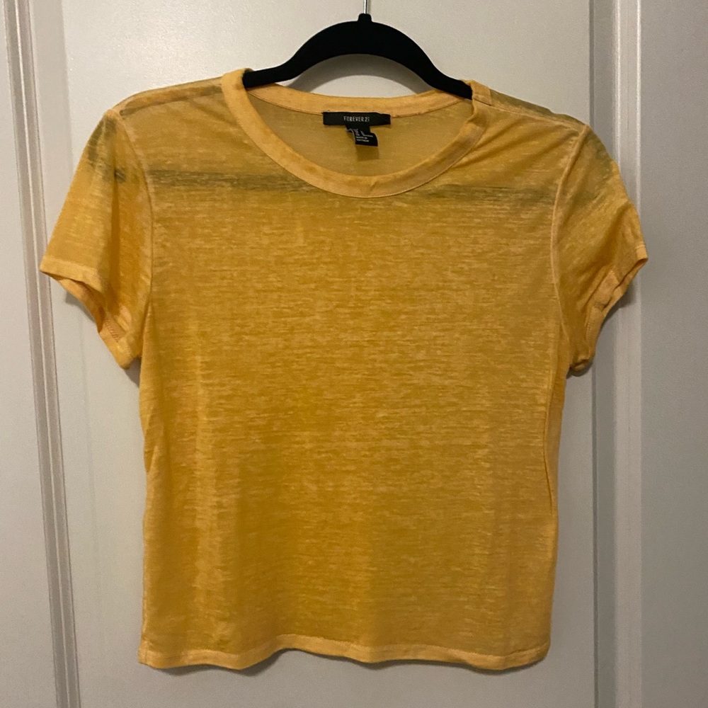 Cropped Tee💛